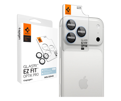 Szkło ochronne do smartfonów Spigen Glass tR EZ Fit Optik Pro 2 Pack do iPhone 18 Pro Max/18 Pro